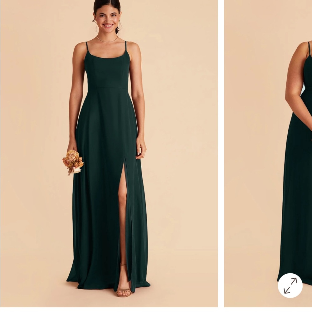 Birdy Grey Amy Style, Emerald Green, Chiffon Fabric